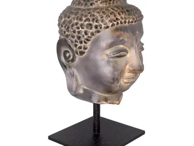 Head of Buddha 3D model