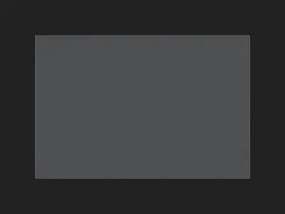 Frameless Mirror 3D model