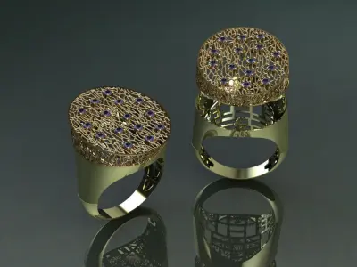 Fusion Ring  3D print model