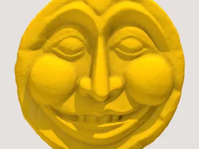 Moon Face 2 3D model