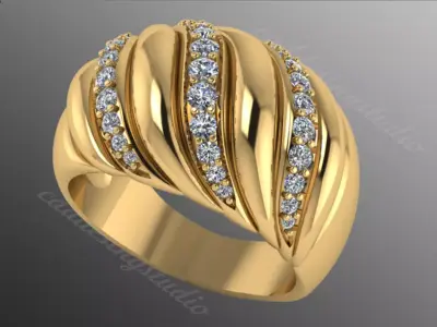 Ring od338 3D print model