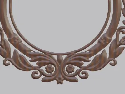 Mirror Frame Decor 3D print model