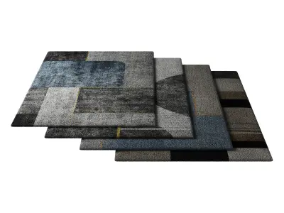 Rug Set 27 3D model
