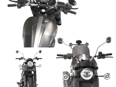 Triumph Bonneville Bobber 2023 3D model