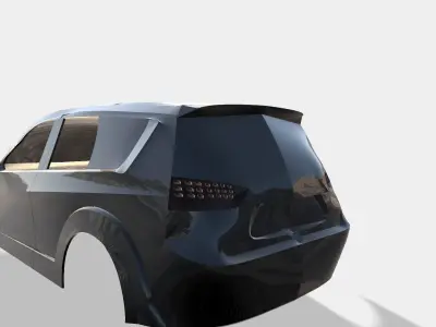 OUTLANDER 2008 313MM WHEEL BASE 2MM THICKNESS 3D print model