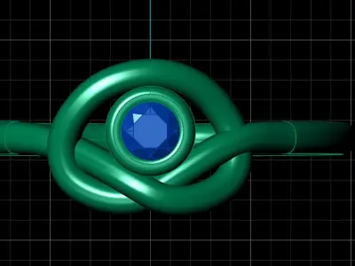 Loop Ring 3D model