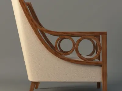 Maclean Arm Chair 3D model