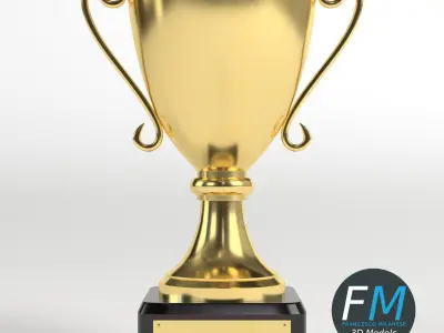 Trophy cup 1 3D model