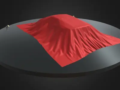 Car Presentation Sheet 01 3D model