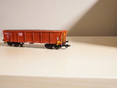 Pre supported H0 1-87 scale Tamns 895 freight car 3D print model