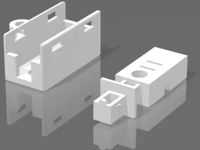 Pulsador arranque Honda Shadow 3D print model