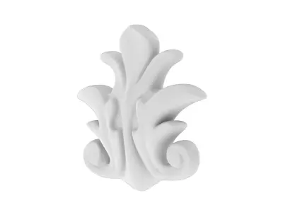 Cartouche Ornament 026  3D model