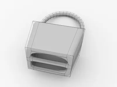 Belay Device v3 3D model