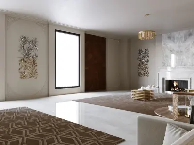 Interior - Livingroom - 190923 3D model