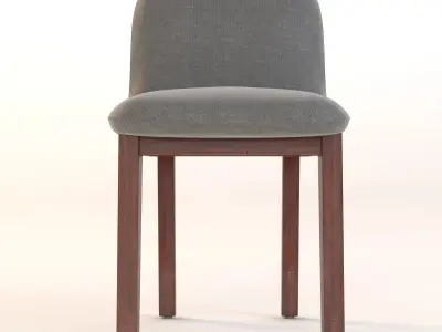 Cb2 Episode Dining Chair 3D model