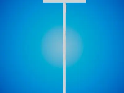 Street signs Free low-poly 3D model