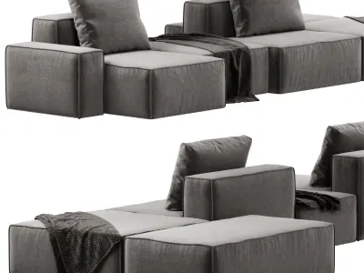 Dukas Lay modular sofa 3D model