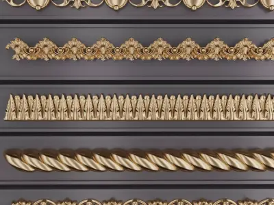 Trim Ornament 124 3D model