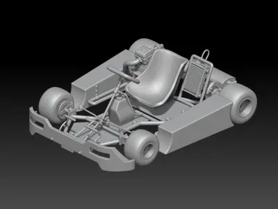 go kart prop 1 3D print model