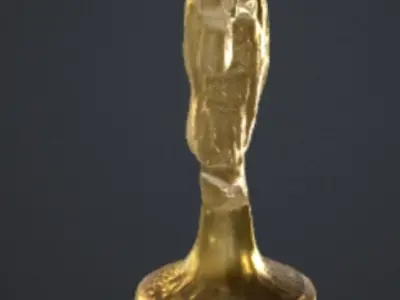 golden brid 3D model