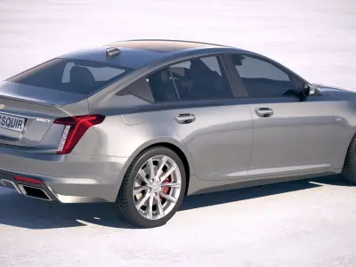 Cadillac CT5 CG 2020 3D model