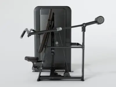 Shoulder Press Machine 3D model
