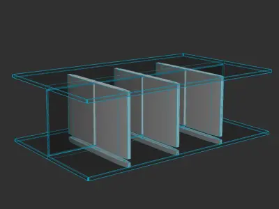 MIRO COCKTAIL TABLE 3D model