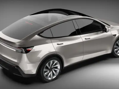 Tesla Model Y 2025 3D model