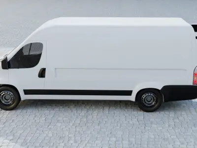 Car Mercedes Sprinter 3D model