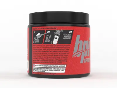 Protein Powder 3D model 132