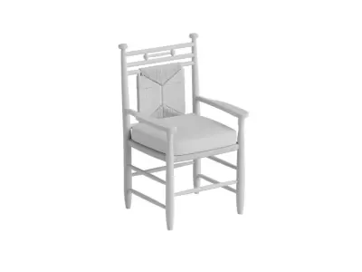 Claire Woven Chair 3D model