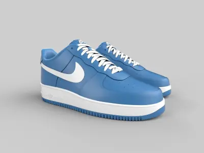 NIKE air force blue  3D model