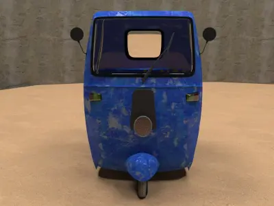 Tricycle tuk tuk 3D model