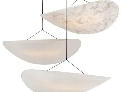 Tense Pendant Light Low-poly 3D model