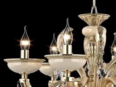 MD 89376-6 Osgona Chandelier 3D model