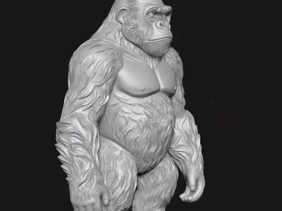 Gorilla 3D print model