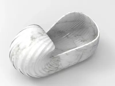 Juse Vase Low-poly 3D model