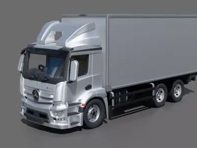 Mercedes Benz Antos Cargo Truck 3D model