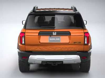 Honda Passport Trailsport 2026 3D model