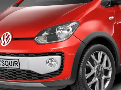 Volkswagen Cross Up 2014 3D model purchase
