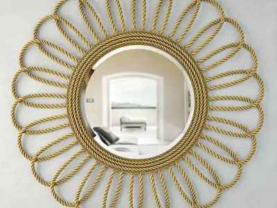 Ashley Wall Mirror 3D model