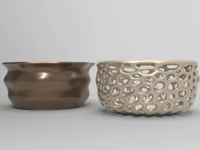Vase Voronoi 62 3D print model