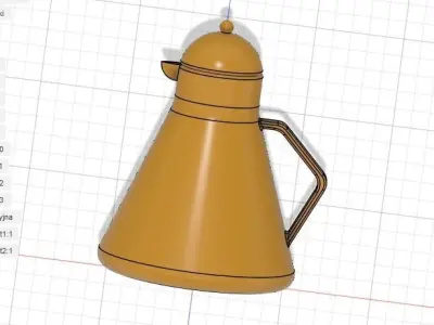 Pitcher Free 3D print model