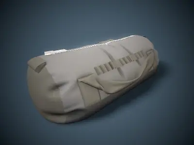 sport bag Low-poly 3D model purchase