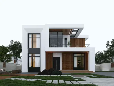 House Exterior 3D model purchase
