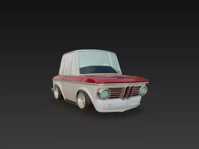 BMW CARTOON Free 3D print model