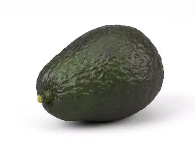 Photorealistic Avocado 3D Scan 3D model