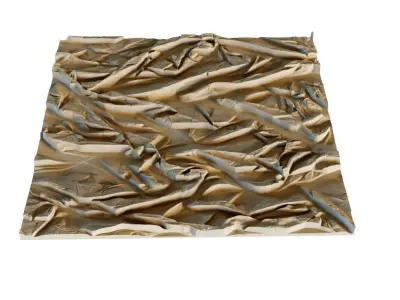 mural decor set wall panel 27 3D model