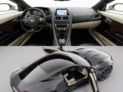 Aston Martin DB11 3D model