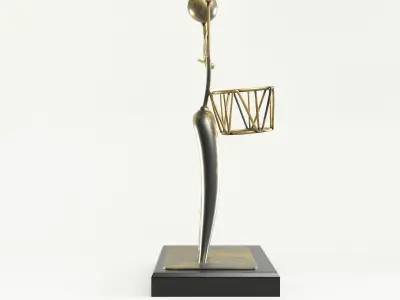 Decor Hand Drummer 3D model